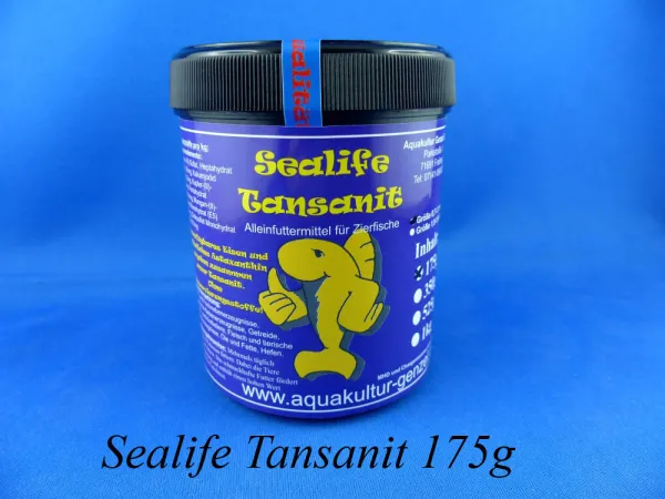Sealife Manabi Tansanit die mittlere Futterdose für Zierfischhalter mit 175g